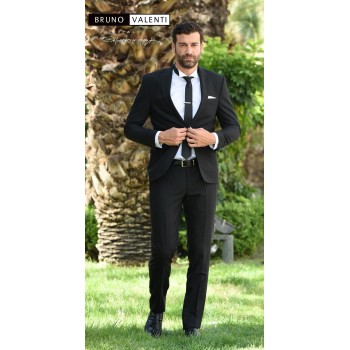 Κοστούμι Bruno Valenti Μαύρο